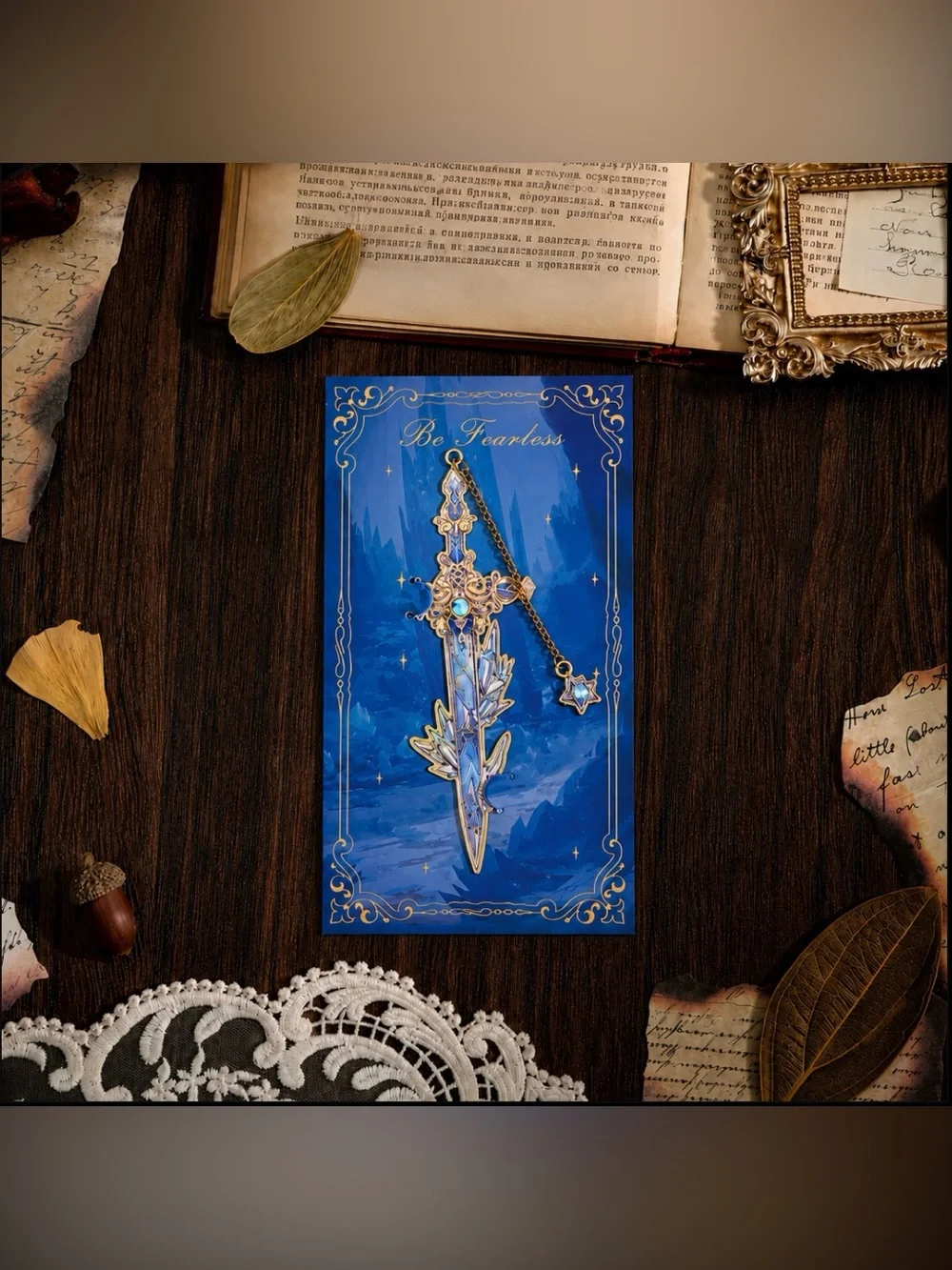 Fantasy Sword Book Marker Medieva Inspired New
